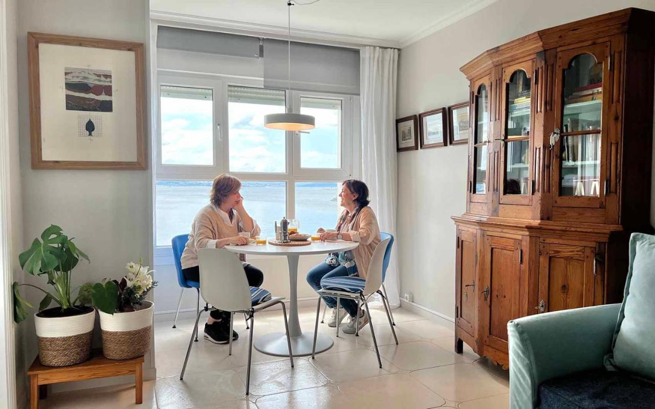 El Mirador De Playa Rodeira, Apartment Cangas do Morrazo Bagian luar foto